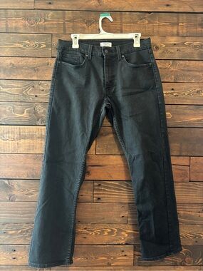 Levi's Denizen Black Jeans - Washed Black